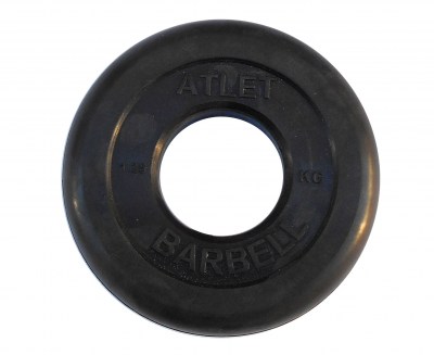 disk-obrezinennyj-barbell-atlet-1-25-kg-diametr-51-mm