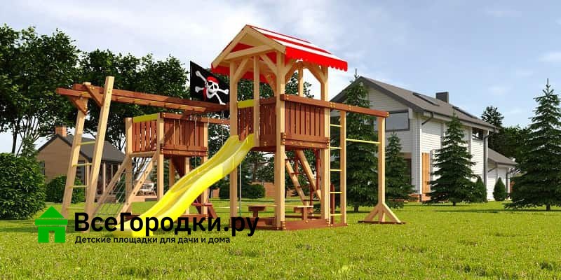 Детская игровая площадка Савушка 4 сезона 8