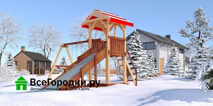 Детская игровая площадка Савушка 4 сезона 2