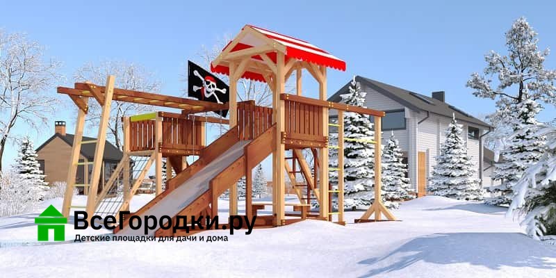 Детская игровая площадка Савушка 4 сезона 8
