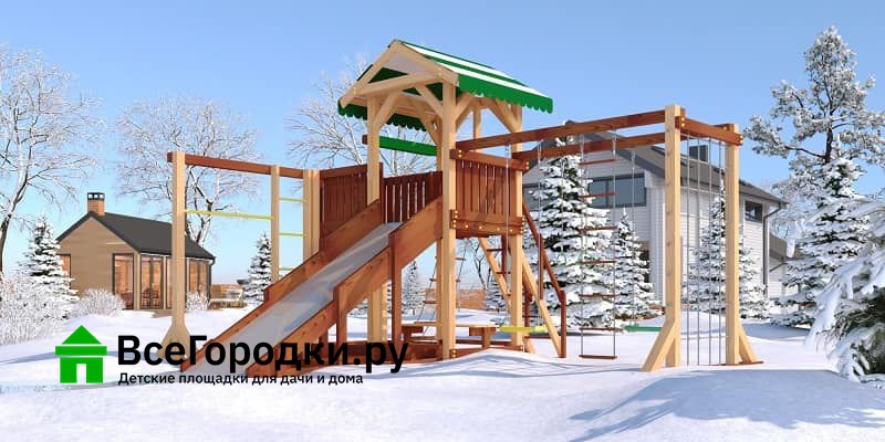 Детская игровая площадка Савушка 4 сезона 6