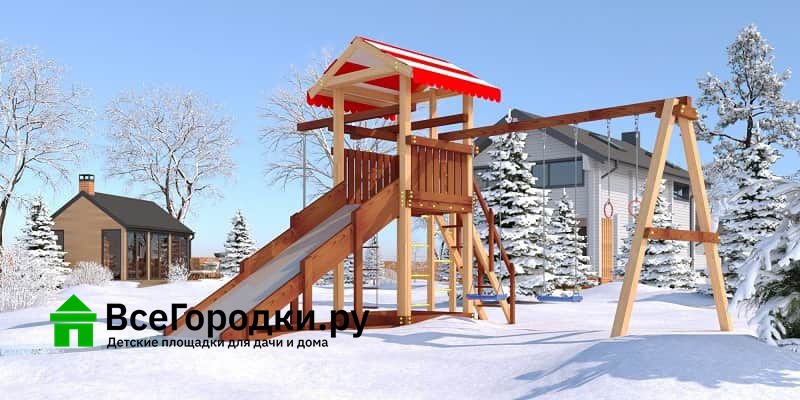 Детская игровая площадка Савушка 4 сезона 3