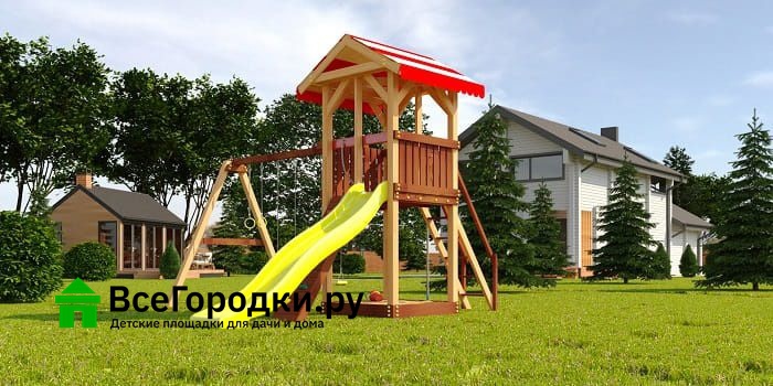 Детская игровая площадка Савушка 4 сезона 2