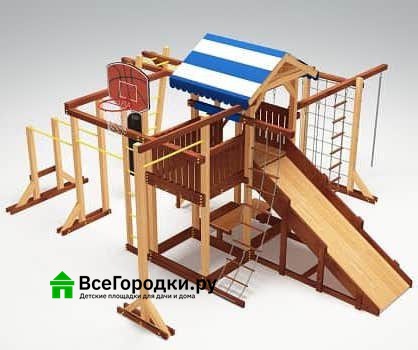 Детская игровая площадка Савушка 4 сезона Семейная