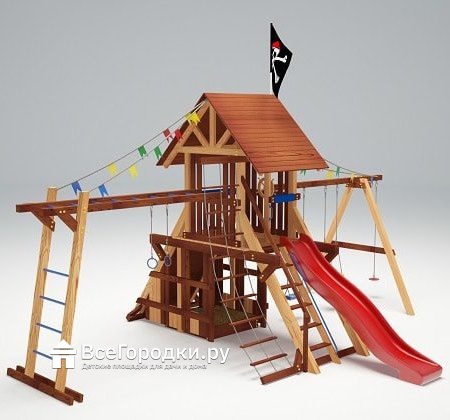 Детская игровая площадка Савушка Lux 4