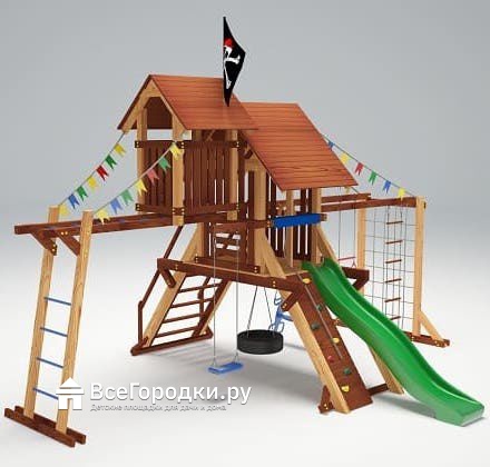 Детская игровая площадка Савушка Lux 10