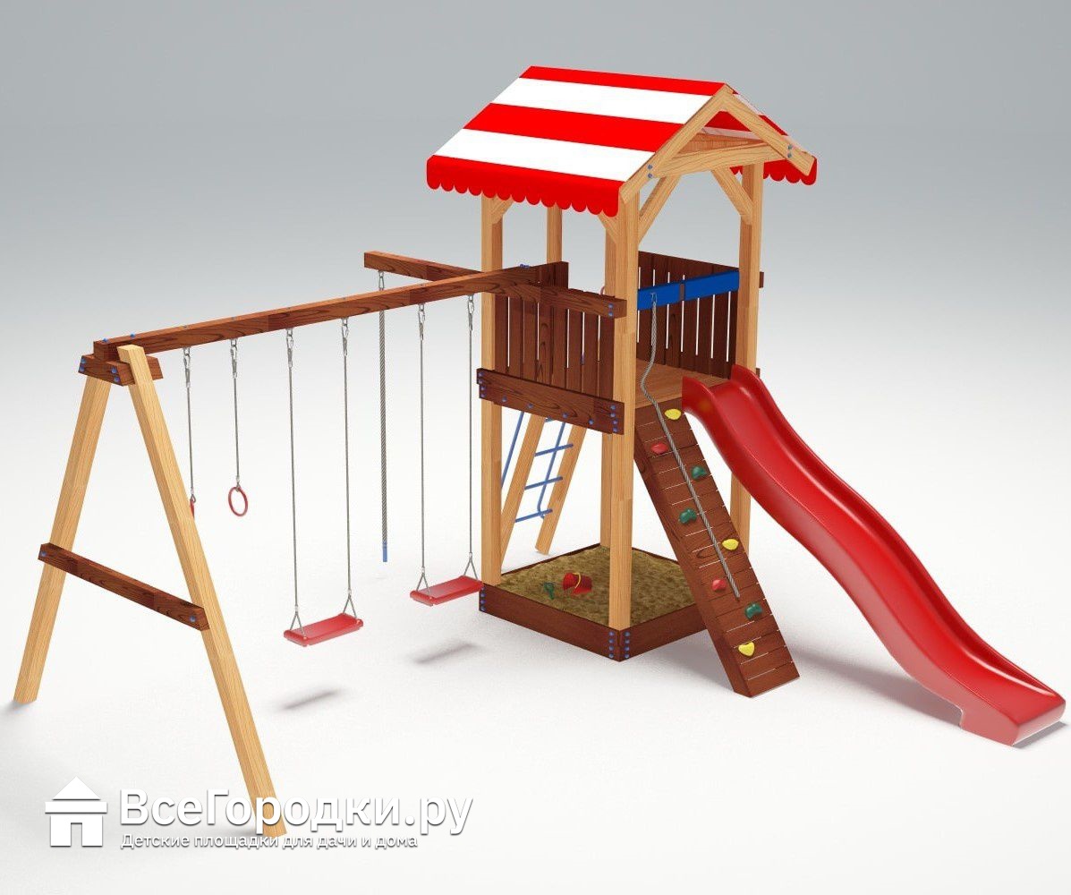 Детская игровая площадка Савушка 5 - купить с доставкой и установкой в ...