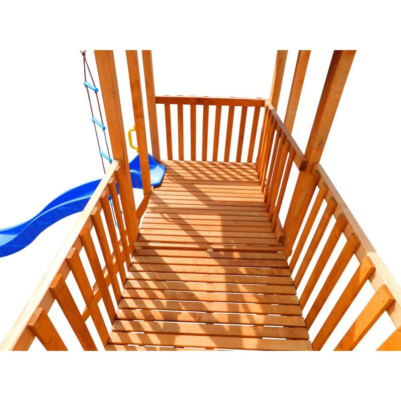 Детская площадка Можга Спортивный городок 6 с широким скалодромом