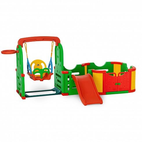 Детский пластиковый игровой комплекс Happy Box JM-1003 SMART PARK ...