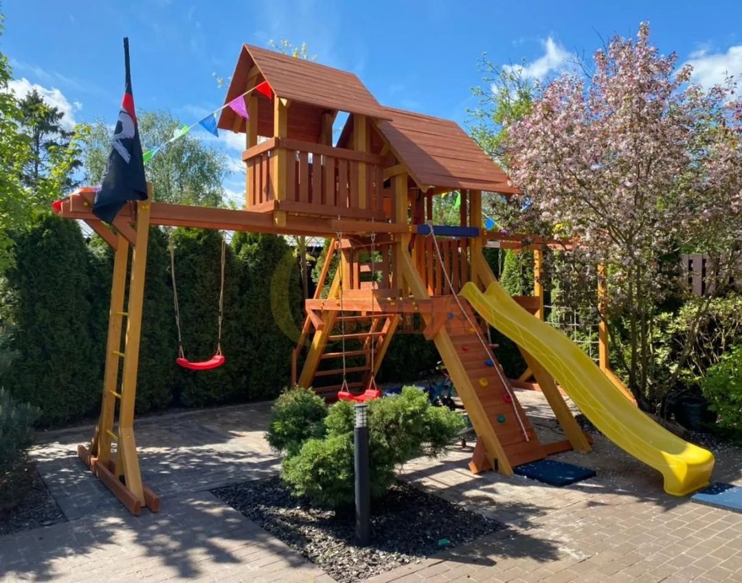 Детская игровая площадка Савушка Lux 10