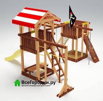 Детская игровая площадка Савушка 4 сезона 8