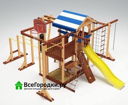 Детская игровая площадка Савушка 4 сезона Семейная