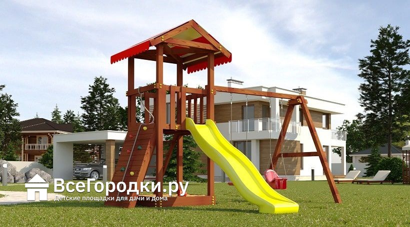 Детская площадка для дачи Савушка Classic
