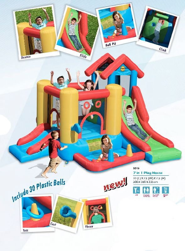 Надувной батут Happy Hop Потеха