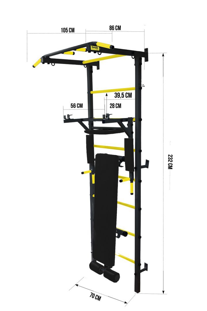 Профессиональная шведская стенка Kampfer Gladiator Professional
