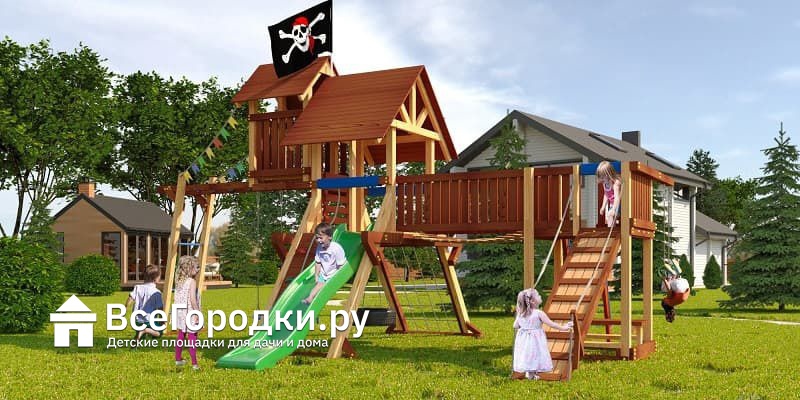 Детская игровая площадка Савушка Lux 12