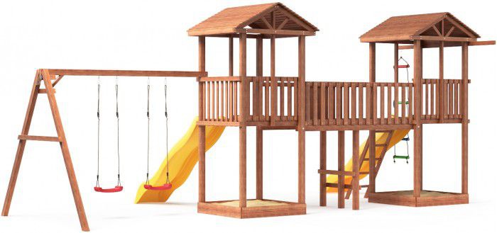 Детская площадка Можга Спортивный городок 6 с качелями