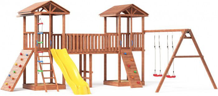 Детская площадка Можга Спортивный городок 7 с качелями