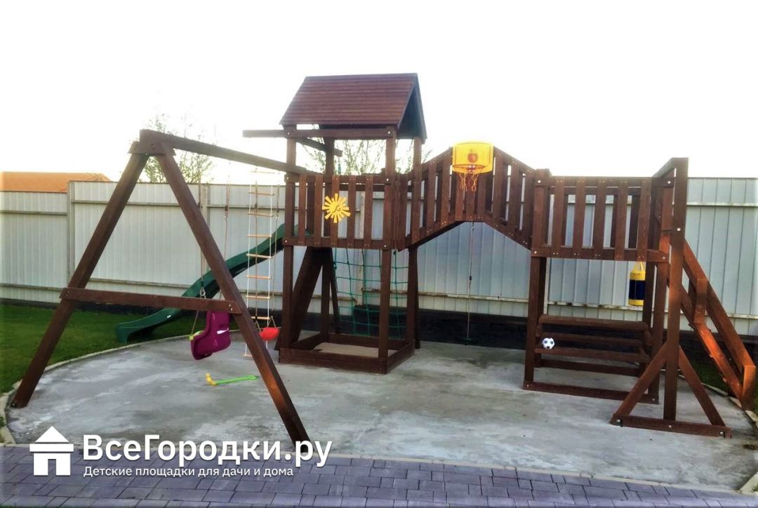 Детская игровая площадка Igragrad Панда Фани Мостик