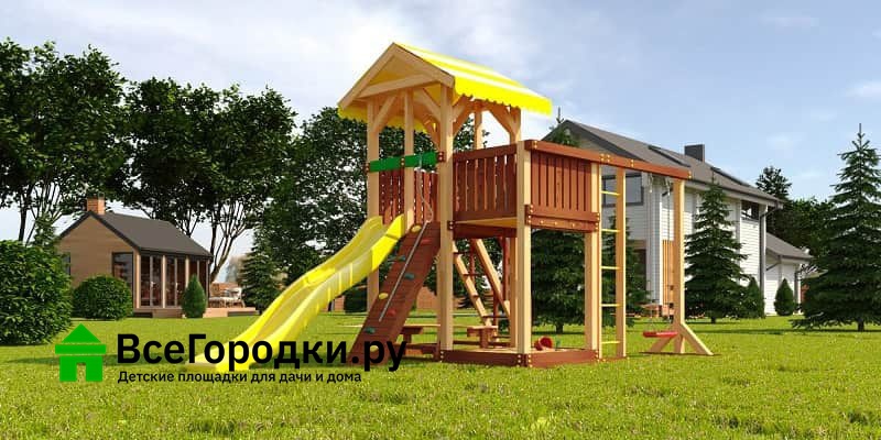 Детская игровая площадка Савушка 4 сезона 5