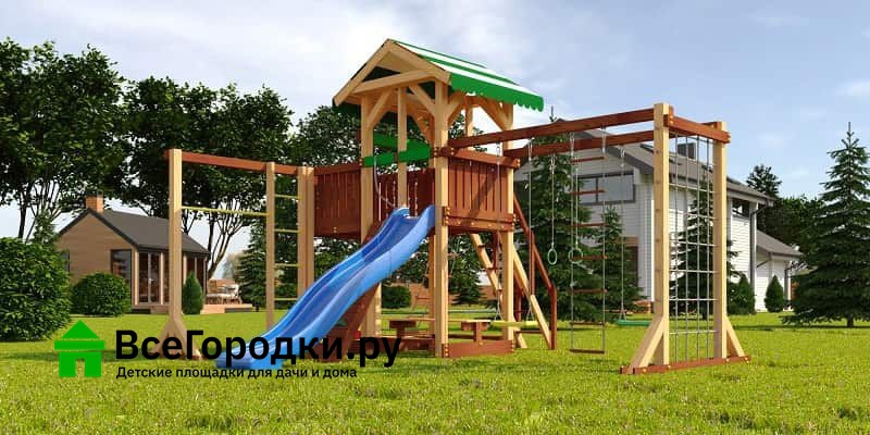 Детская игровая площадка Савушка 4 сезона 6