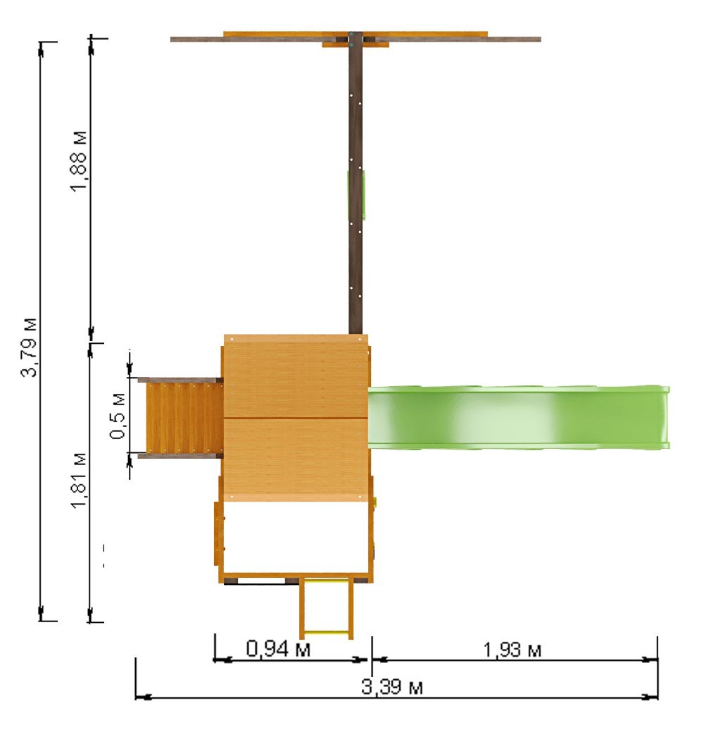 Детская площадка для дачи IgraGrad Игруня 5
