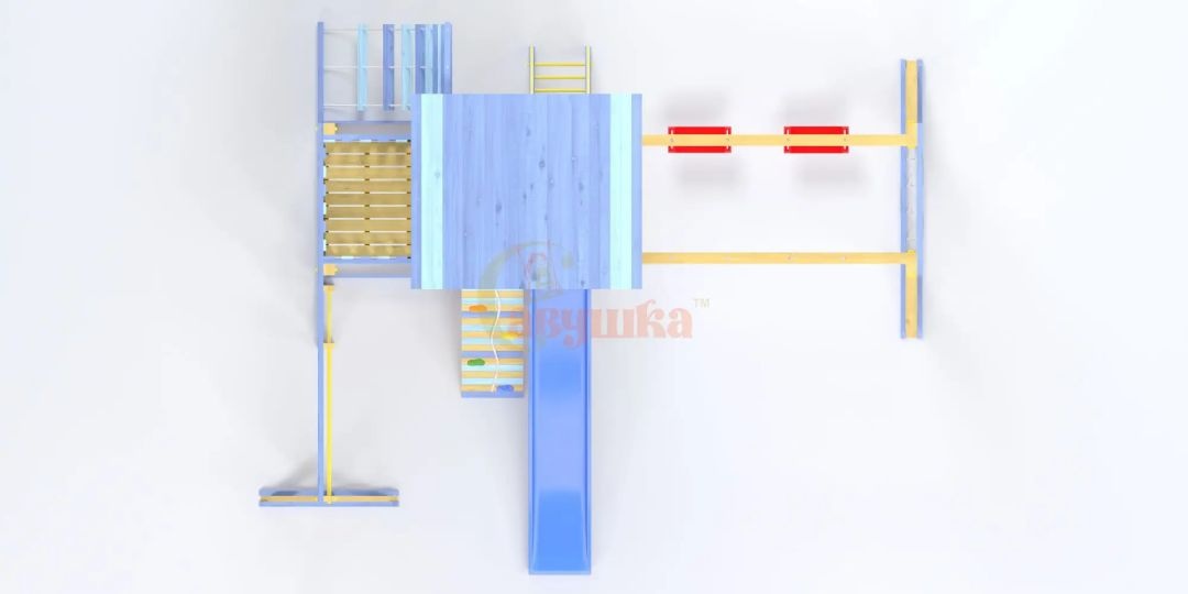 Детская площадка Савушка-15 (Color-2)
