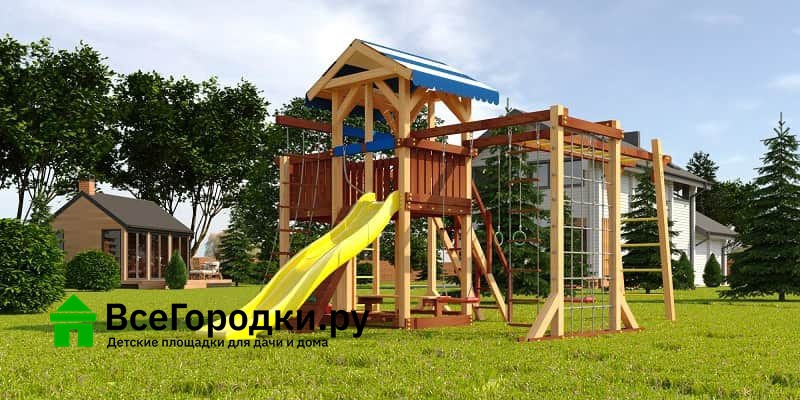 Детская игровая площадка Савушка 4 сезона 7