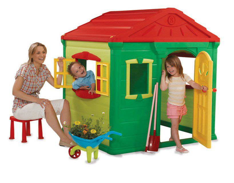 Игровой домик Keter Джамбо+столик и 2 стула