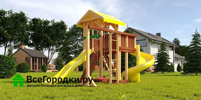 Детская игровая площадка Савушка 4 сезона 9