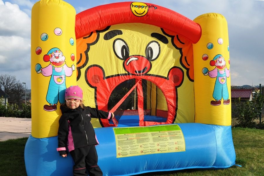 Надувной батут Happy Hop Веселый клоун