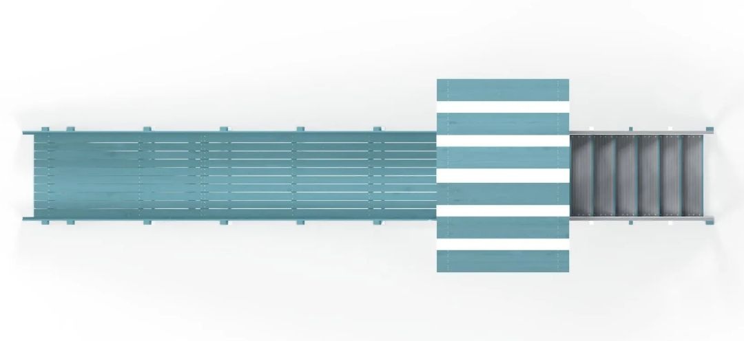 Детская площадка Савушка Зима 5 скат 5м Серый Индиго