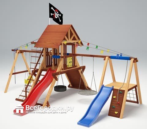 Детская игровая площадка Савушка Lux 8