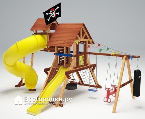 Детская игровая площадка Савушка Lux 14