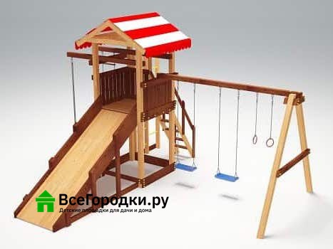 Детская игровая площадка Савушка 4 сезона 3