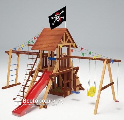 Детская игровая площадка Савушка Lux 4