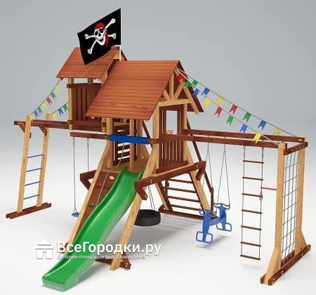 Детская игровая площадка Савушка Lux 10