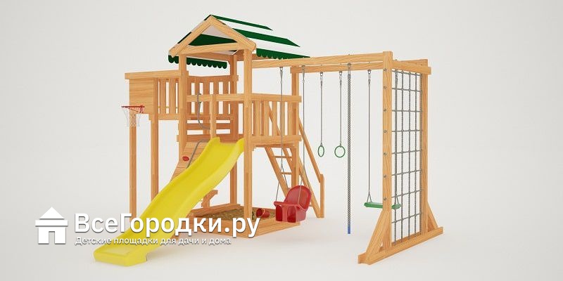 Детская игровая площадка Савушка Мастер 4