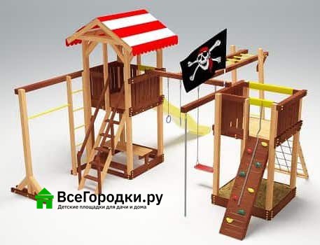 Детская игровая площадка Савушка 4 сезона 8