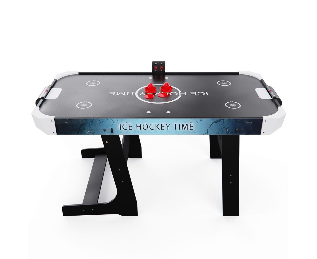 Игровой стол - аэрохоккей DFC ASTER 136 х 68 см складной