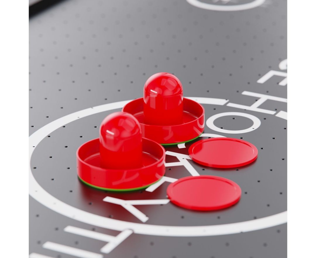 Игровой стол - аэрохоккей DFC ASTER 136 х 68 см складной