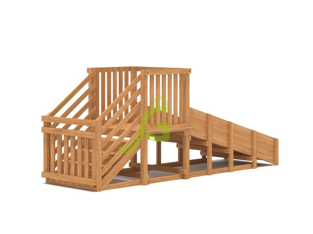 Заливная горка IgraGrad Snow Fox скат 2,8 м