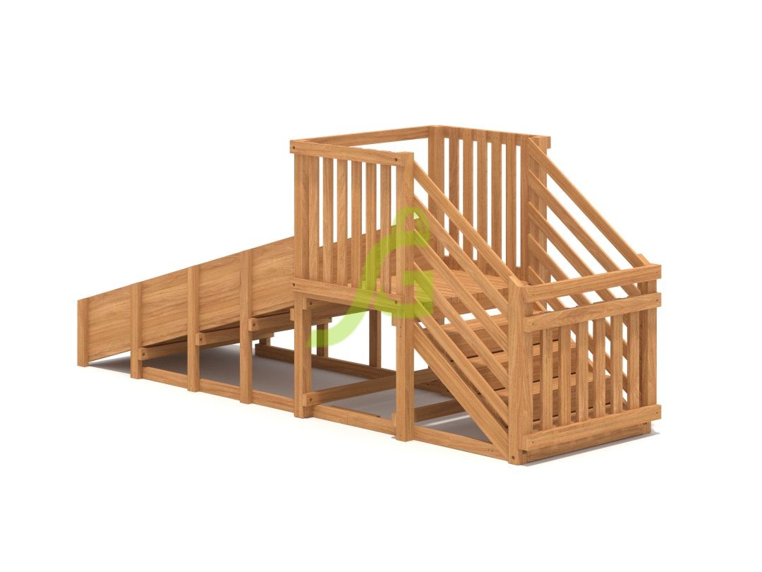 Заливная горка IgraGrad Snow Fox скат 2,8 м