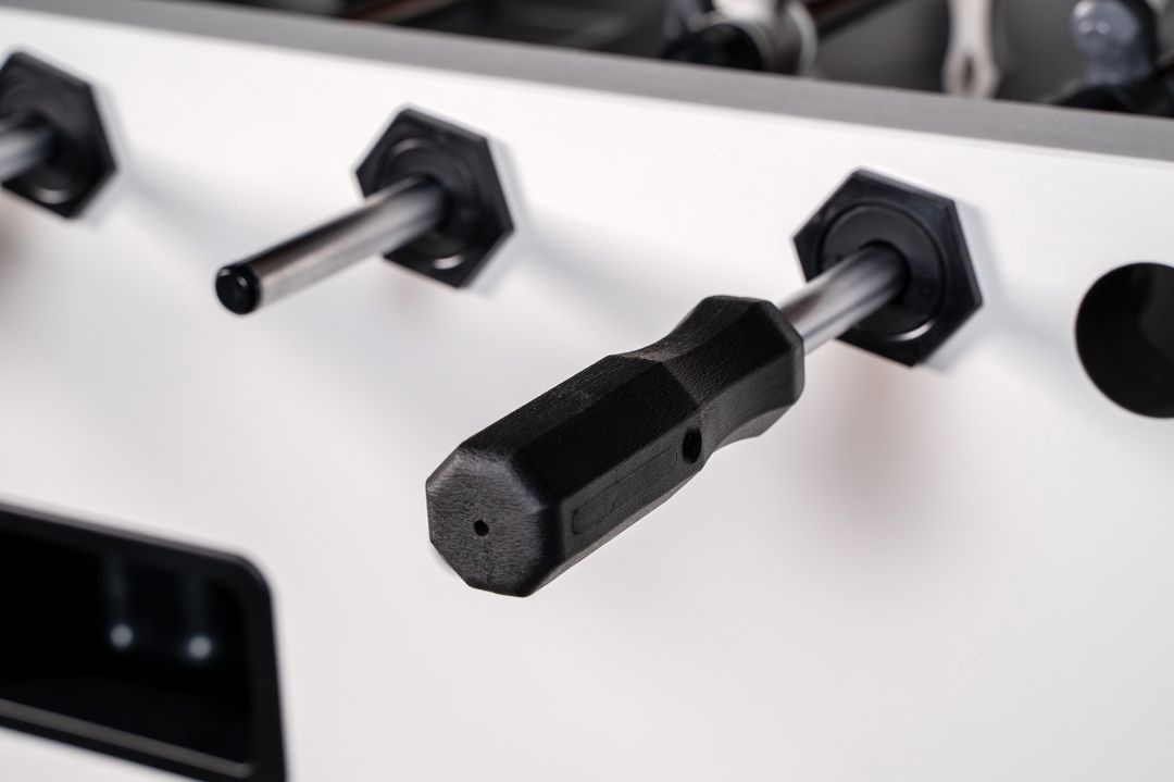 Игровой стол - футбол NineStar Iron Pro ITSF Grey (144х75,5х90)