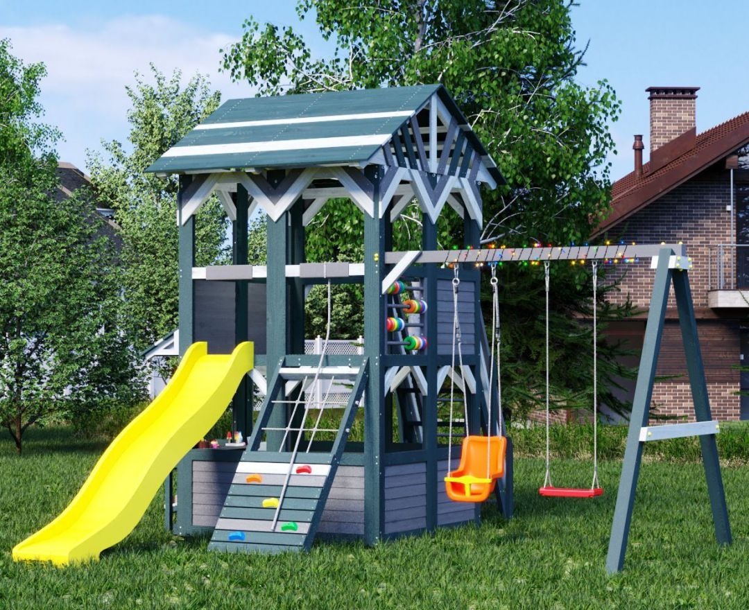 Детская игровая площадка Савушка PlayHouse-1