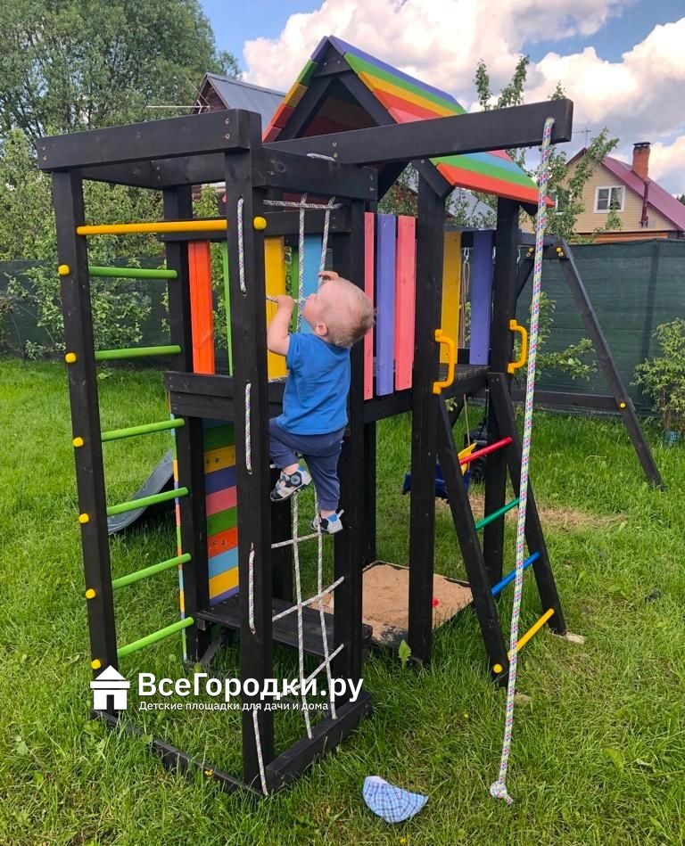 Детская площадка Савушка 6 BLACK EDITION