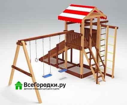 Детская игровая площадка Савушка 4 сезона 3