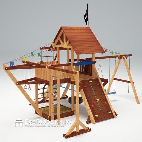 Детская игровая площадка Савушка Lux 6