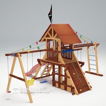 Детская игровая площадка Савушка Lux 4