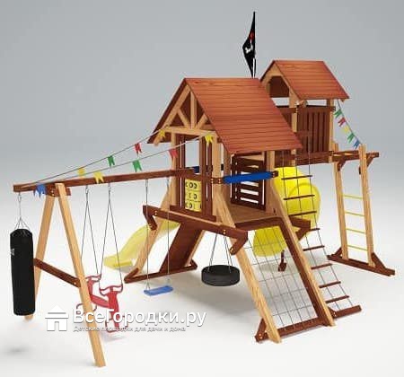 Детская игровая площадка Савушка Lux 14